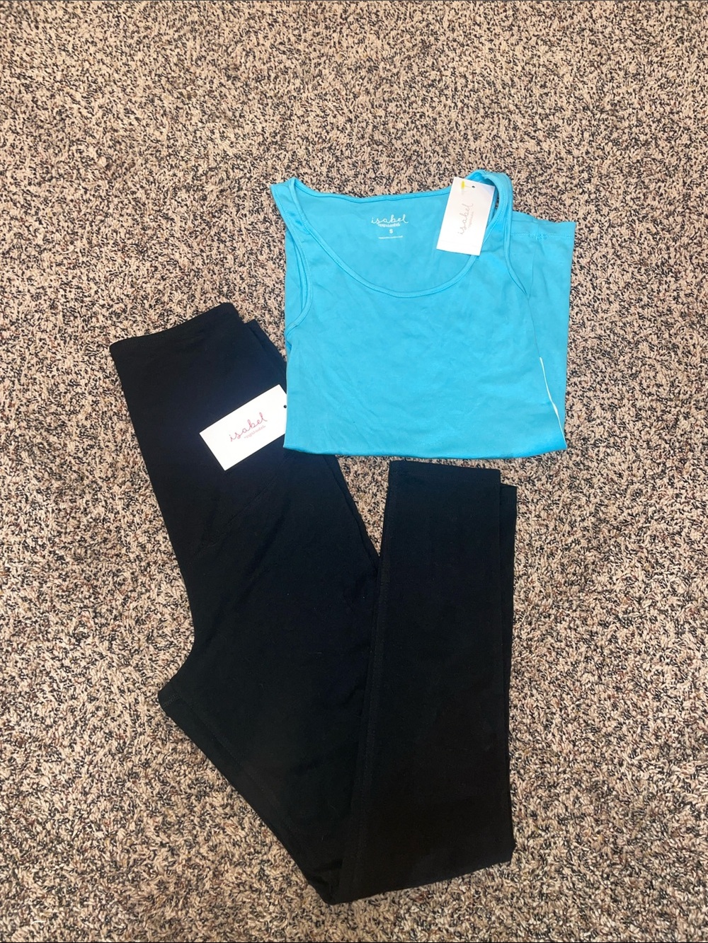 Isabel Maternity Lounge Legging And Tank Bundle Size Small NWT
